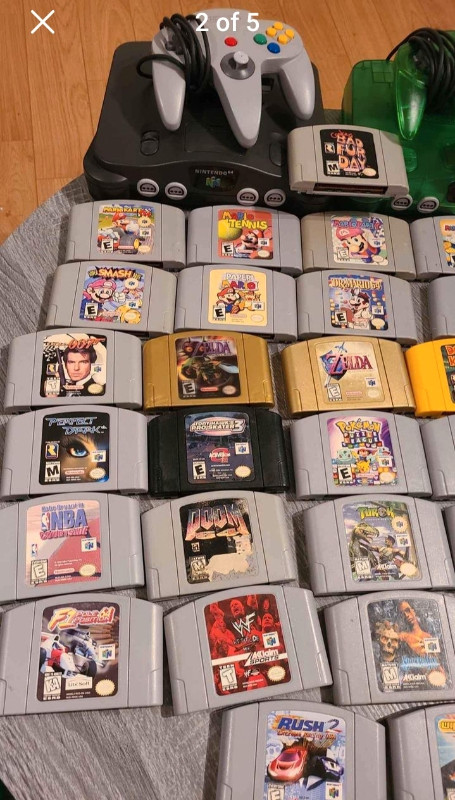 Consoles Nintendo 64 / Jeux N64  Originaux dans Consoles classiques  à Laval/Rive Nord - Image 2