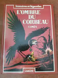 Comès 
Bandes dessinées BD 
L'ombre du corbeau 
Lombard 