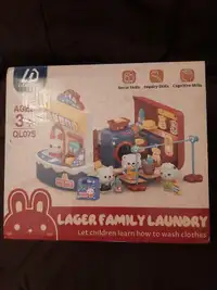 Lager Family Laundry Toy