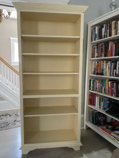 huge sturdy handmade bookcase, View more
