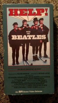Help! With The Beatles Vhs Movie