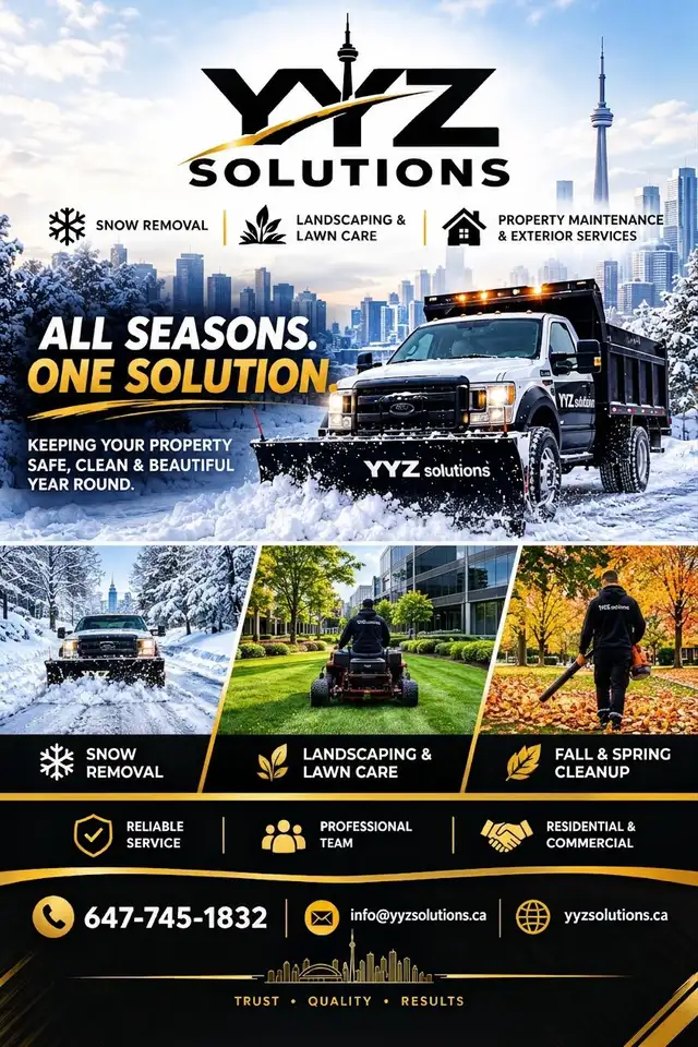 Snow Removal • Landscaping • Property Maintenance | Snow Removal ...