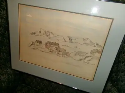 original water color  Cora L Scott, View more