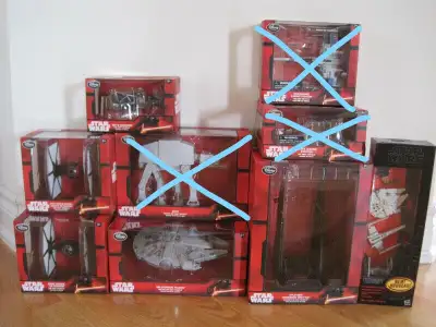 I am offer Brand New FactorySealed Disney Star Wars Diecast Vehicle and Ships from Force Awakens Ser...