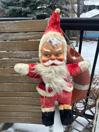  Retro Rubber-Face Santa – Classic 1950s/60s , View more
