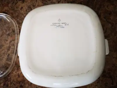 CorningWare Dish with Glass Lid (8” x 6”), View more