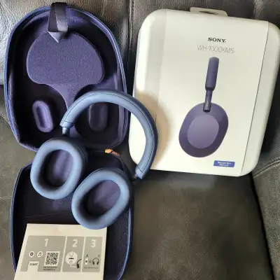 Sony WH-1000XM5 Wireless Noise-Canceling Headphones, Bluetooth,, View more