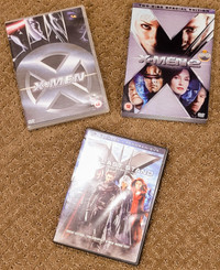 X-Men, X-Men 2 & X-Men Last Stand (3) on DVD