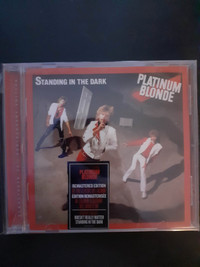 PLATINUM BLONDE ! STANDING IN THE DARK REMASTERED CD ! NEW