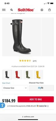 Hunter boots