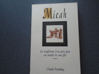 Livre Micah Claude Tremblay