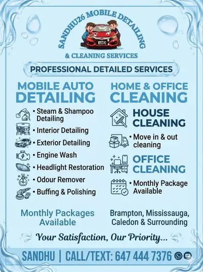 $99 shampoo Car detailing , we come to you, View more