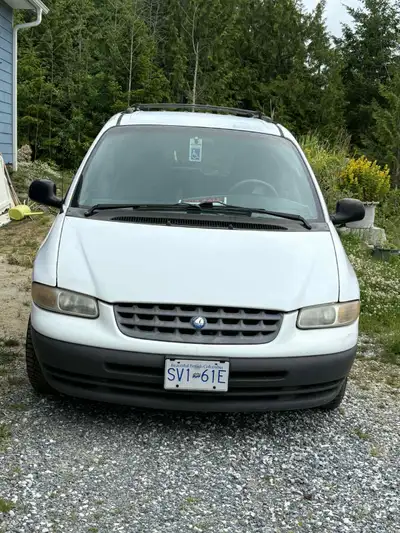 Wheelchair backend load 4 door station Wagon 3 seats, side sliding door