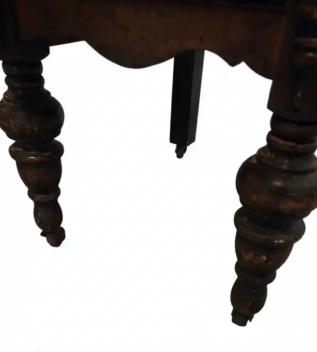 Antique Walnut Vanity / Writing Desk- 1920s in Desks in City of Toronto - Image 10