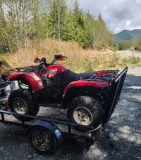 Yamaha grizzly 660 and trailer 3500 obo