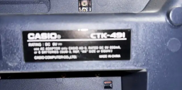 Casio CTK-491 Keyboard in Pianos & Keyboards in City of Toronto - Image 6