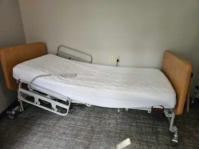 Halsa Hospital Bed with rails, View more