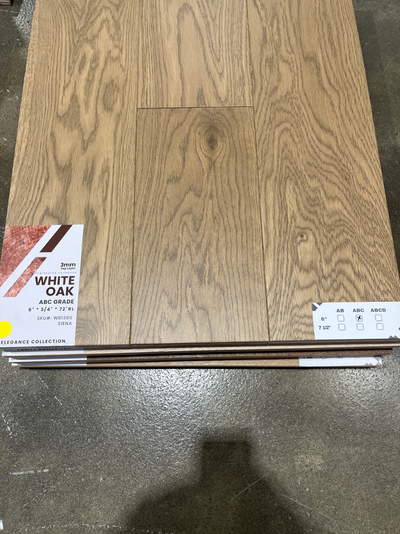 GREEN TOUCH FLOORING "SIENA" 6 3/4" x 3/4" ENGINEERED HARDWOOD, View more