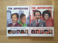DVDs TV Series:  The Jeffersons. Seasons 1 and 2.  $20