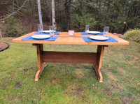 Kitchen or Dining room table from reclaimed barn wood