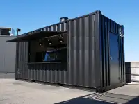 20' Shipping Container Restaurant kitchen for rent or sale