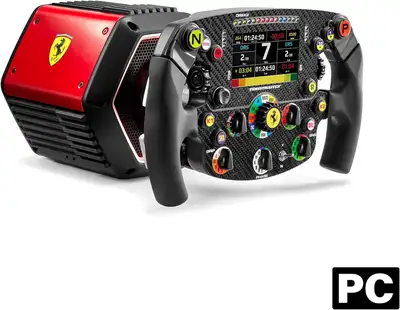 Thrustmaster T818 Ferrari SF1000 Racing Wheel Bundle-NEW, UNUSED, View more