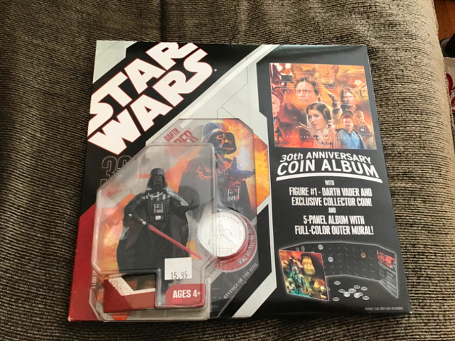 Star Wars 30th Anniversary Coin Album released in 2006 in Toys & Games in City of Toronto