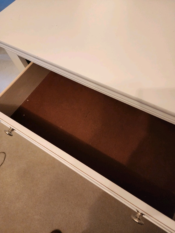 White dresser from the brick "standard furniture" Dressers