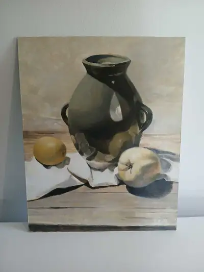 peinture à l'acrylique sur panneau, View more