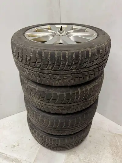 Selling a set of 4 tires and rims from a 2022 Mazda CX-3. Tires have 8/32 left of tread on them, rim...