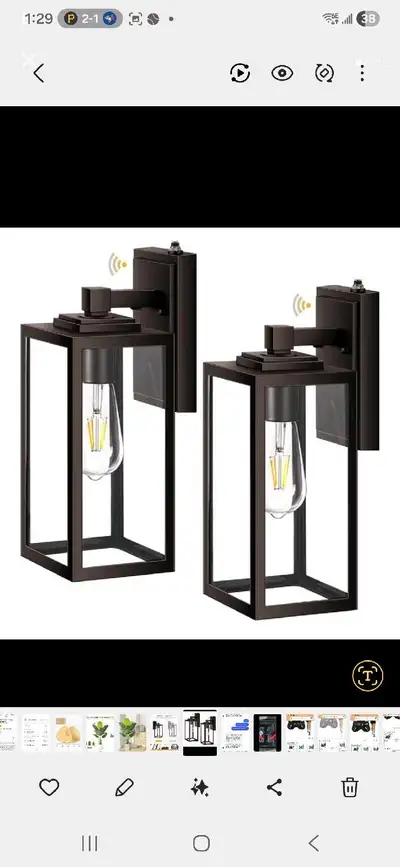 2light fixtures, View more