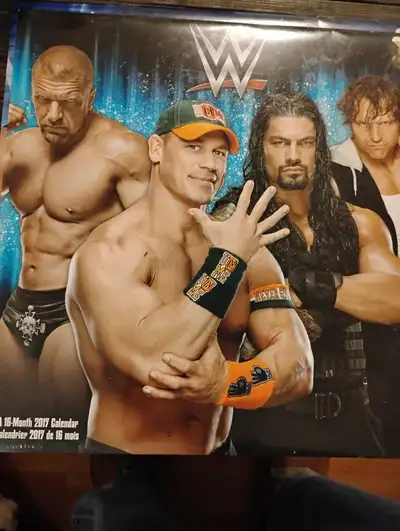 WWE/WCW calendar's , View more