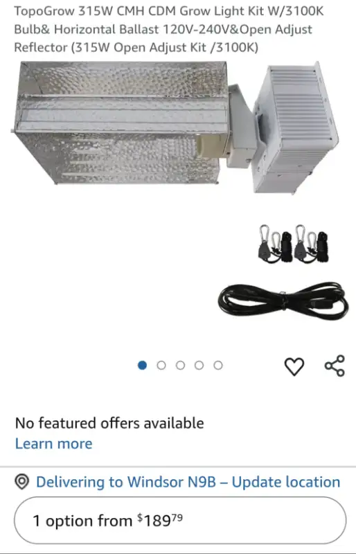 Grow light fixture in Outdoor Lighting in Kingston - Image 8