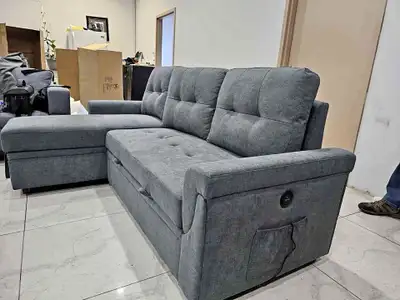 3 Seater Balsam Pullout Sofa bed ~ Free delivery, View more