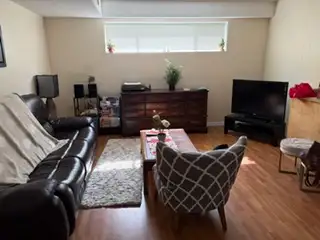 Four bed, 2 bath, unfurnished basement suite. Rent for $3300 plus utilities & internet separately ....