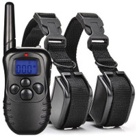 Dog Training Collar for 2 Dogs Remote Electric Shock Anti-Bark