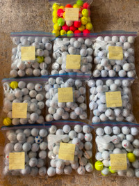 TOP quality golf balls- Titleist, Taylor Made TP5 X, Chrome soft