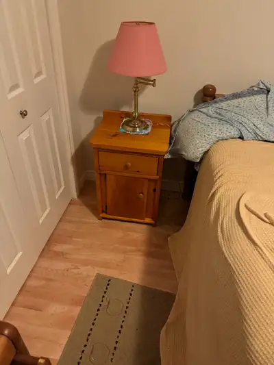 ONE INCH SOLID PINE END TABLES SET, View more