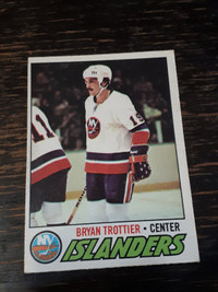 1977-78 O-Pee-Chee Hockey Bryan Trottier 2nd Year Card #105