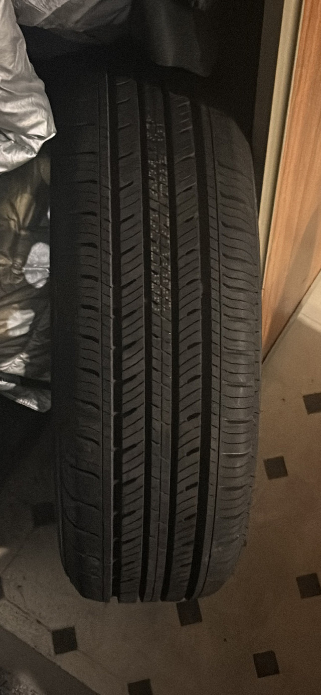 Brand new summer tires 195/60R16 on steel rims 4x100 bolt patern in Tires & Rims in Sudbury - Image 3