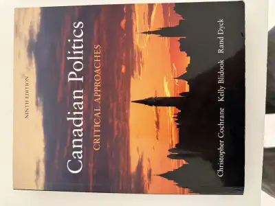 9th edition, initially purchased for Political Science degree.