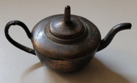 Vintage Miniature Dollhouse Metal Teapot