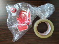 Brand New - 2" clear packaging tape w/ dispenser 4sale @ Low $12