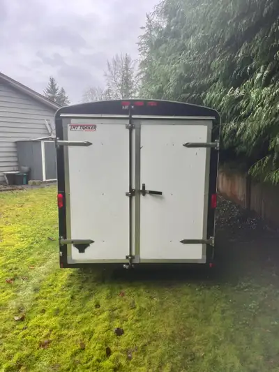 Selling my 14ft white TnT trailer. It’s in excellent condition and has been hardly used. The trailer...
