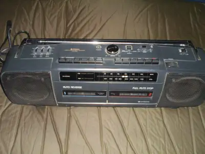 Hitachi TRK-W360HC Radio Cassette Tape Player & Recorder, View more