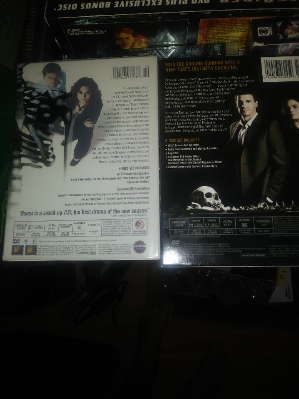 Bones Season 1 and 2 on DVD in CDs, DVDs & Blu-ray in Belleville - Image 2