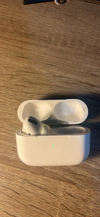 Airpod Pro Case and Left Airpod