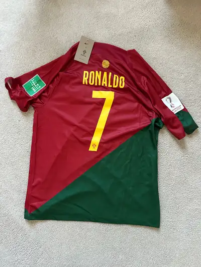 Nike Cristiano Ronaldo Portugal Large  Jersey-New with tags, View more