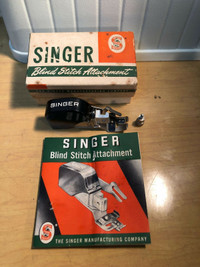 Singer Blind Stitch Sewing Machine Attachment 