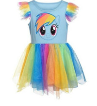 BNWT My Little Pony Rainbow Dash Tutu Dress size 4-6